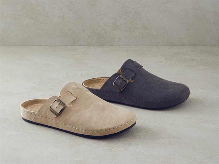 Rainy Mens Home Slippers 42 Beige