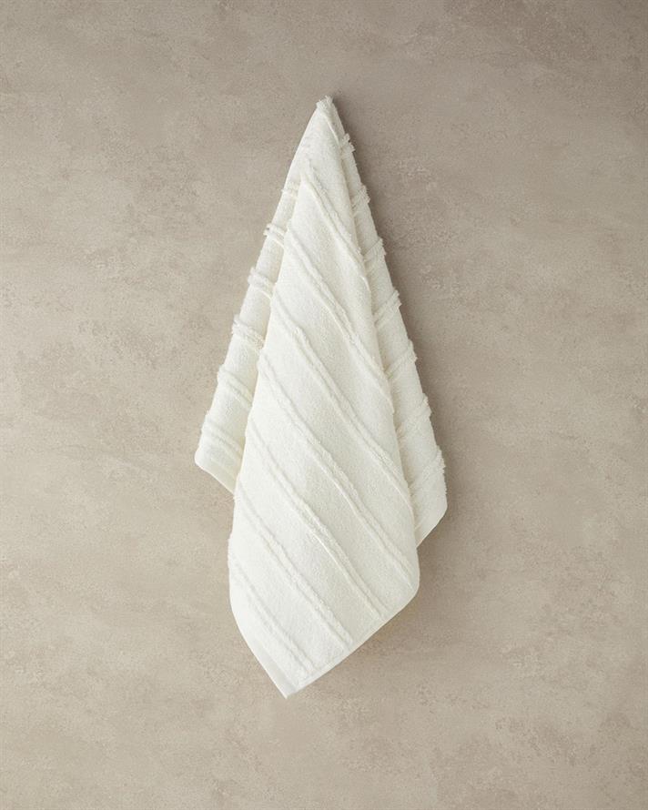 Plume Way Cu Bumbac Prosop De Față 50x80 cm Ecru