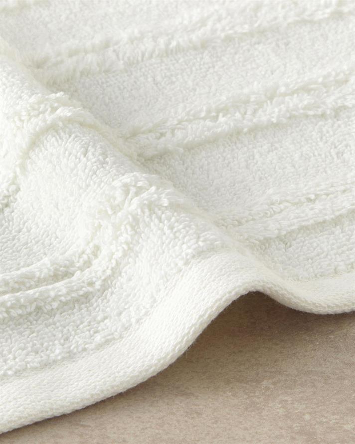 Cu Bumbac Prosop De Mâini 30x45 cm Ecru