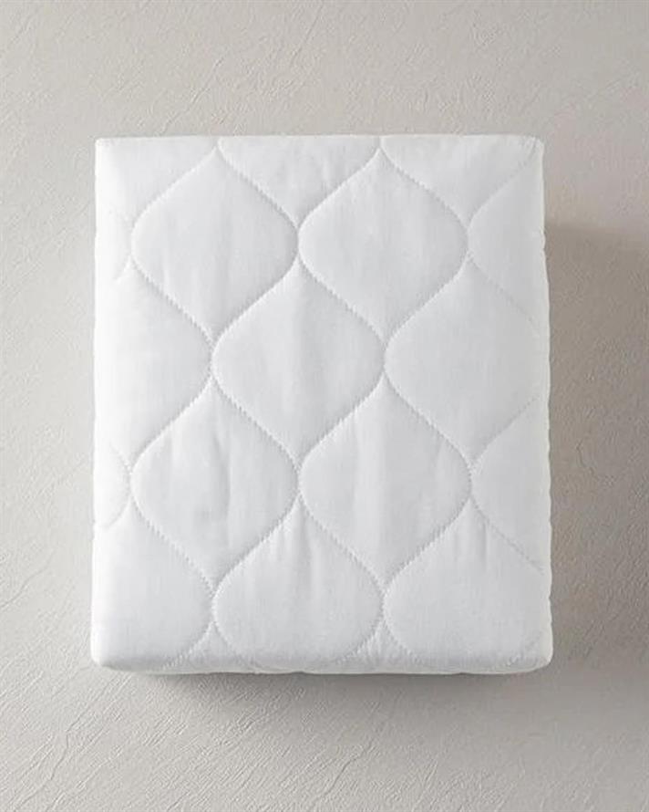  Bumbac poliester Protecție De Saltea 180x200 + 30 cm Alb