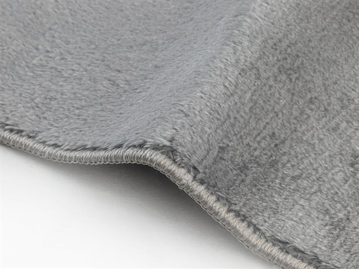 Covor imitație blană, Twilight, 120x180 cm, acril, gri deschis