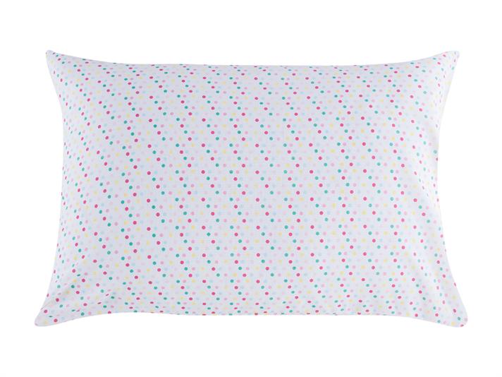 Polka Dot Cu Bumbac Cu 2 Piese Față De Pernă 50x70 cm Roz