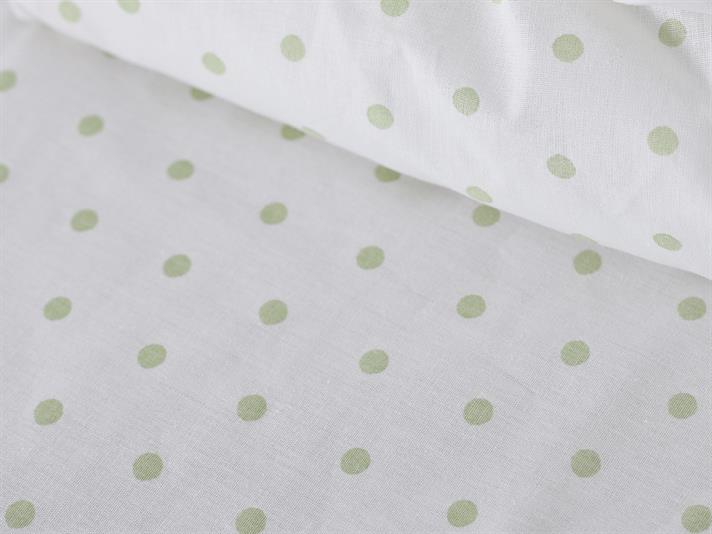 Polka Dot Nou Bumbac Single Cearșaf 160*240 Cm Verde