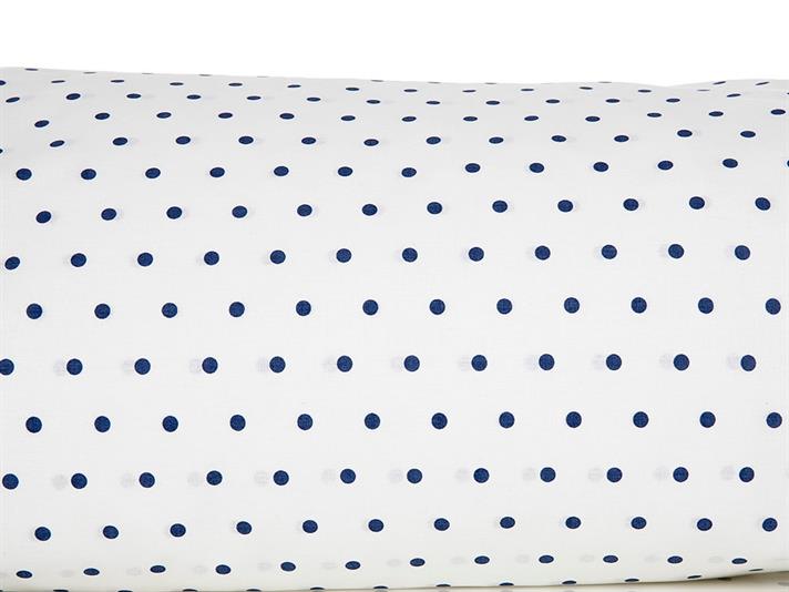 Polka Dot Nou Cu Bumbac Single Cearșaf 160x240 cm Bleumarin