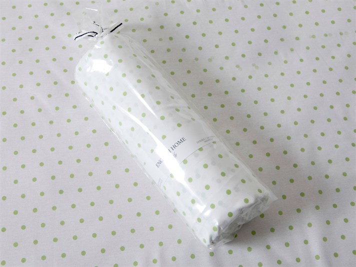 Polka Dot Nou Cu Bumbac Double Cearșaf Cu Elastic 160x200 cm Verde