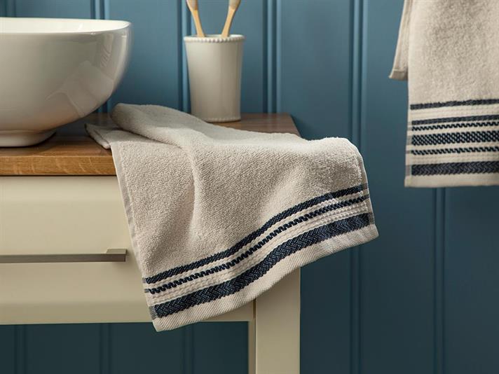 Polka Dot Prosop De Mână, Bumbac, 30*40 Cm, Gri Deschis