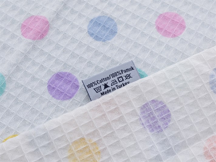 Polka Dot  Cu imprimeu Pentru o persoana  CUVERTURĂ 150x220 cm Dark Damson