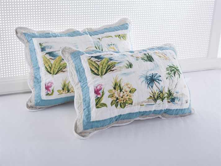 Polly  Patchwork For One Person  SET CUVERTURĂ DE PA 160x240 cm Beige