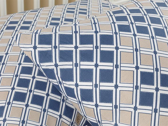 POOL POP Cu Bumbac Cu 2 Piese Față De Pernă 50x70 cm Bleumarin