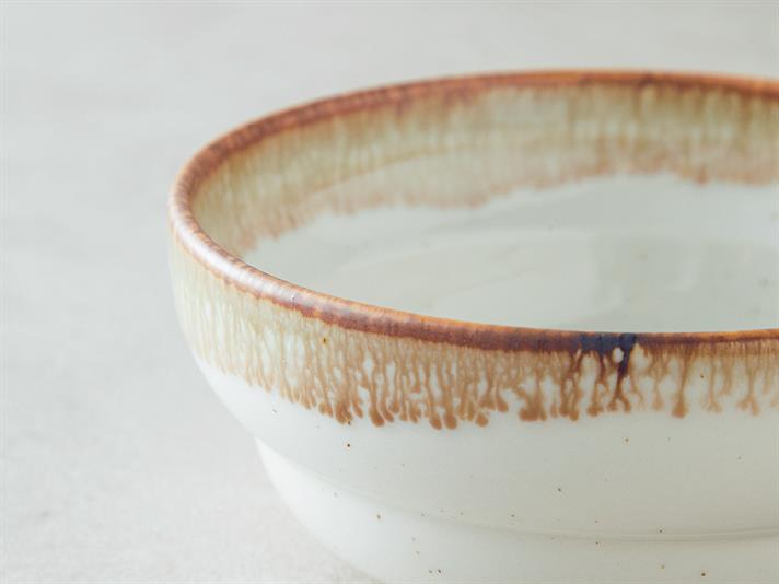 Bubly Porțelan Bol 13 cm Crem.