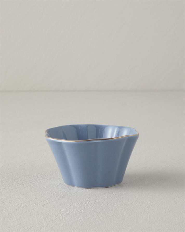 Bol, Pure Flower, portelan, 18 cm, bleu