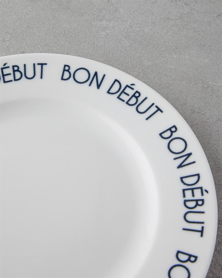 Bon Appetit Porțelan Set Micul Dejun 12 piese, 4 persoane Negru