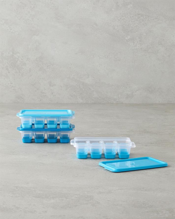 Plastic Forma De Gheață Albastru