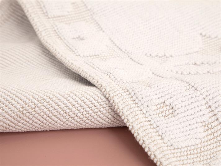 Poulla Cottony Rug 80x150 cm White