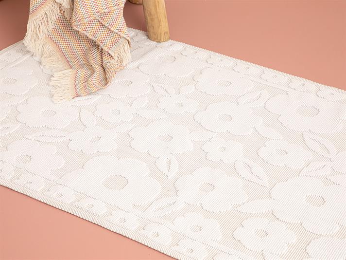 Poulla Cottony Rug 80x150 cm White