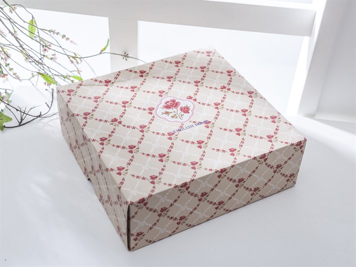 Rose Story Bone China Multi-Tier Service . Pink