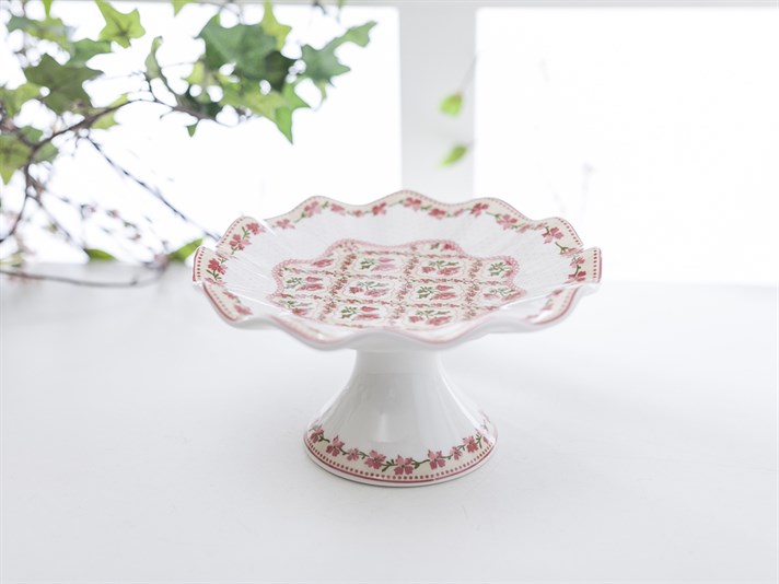 Rose Story Bone China Service Plate Pink