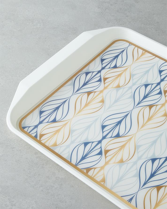 PP Anti-Alunecare Tavă 39x30 cm Bleumarin - Gold