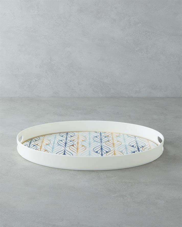 PP Anti-Alunecare Tavă 42x30 cm Bleumarin - Gold