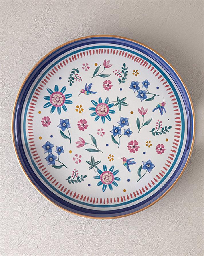 Polipropilenă Tavă 33 Cm Albastru