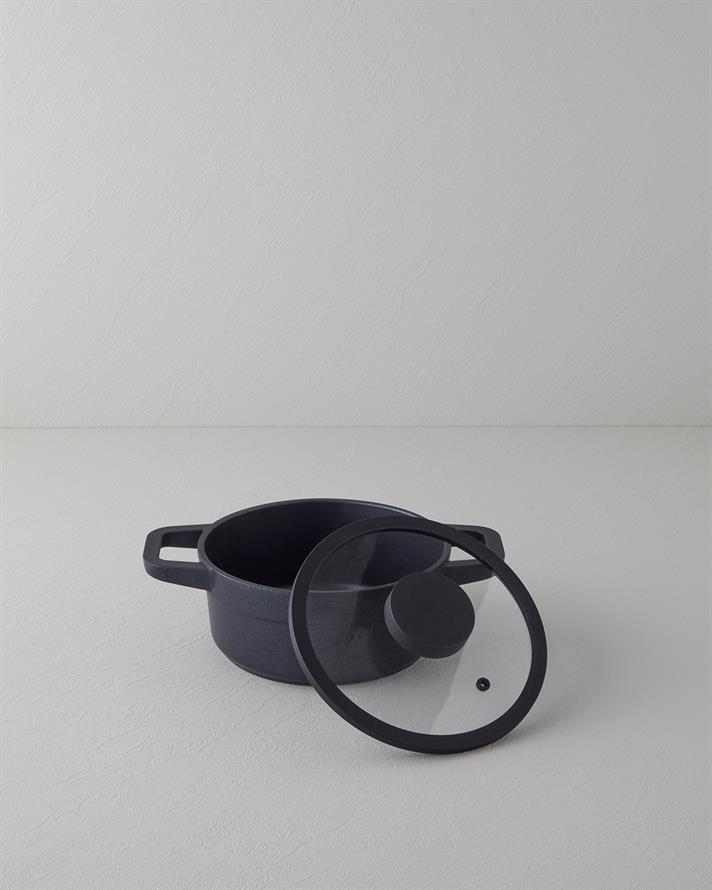 Prime Gusto Premium Adânc Cratiță 20 cm Negru