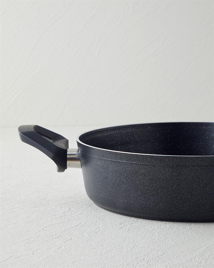 Porto Premium Set Vase De Bucătărie 26-26 cm Negru