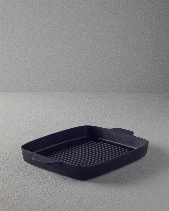 Prime Aluminiu Turnat Tigaie Grill 30 cm Negru