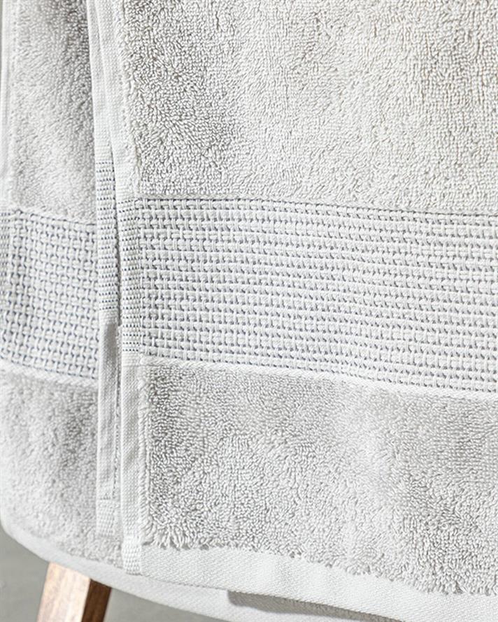Deluxe Cottony Low Twist Bath Towel 70x140 cm Gray