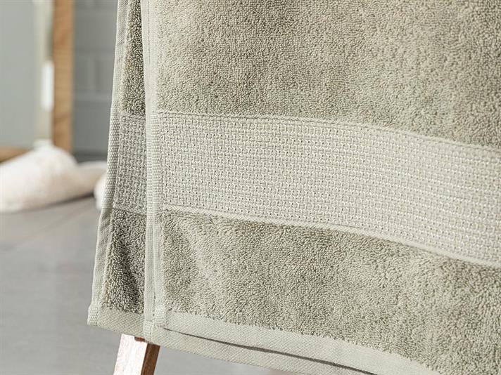 Prosop de baie, Deluxe, bumbac, 90x150 cm, verde deschis