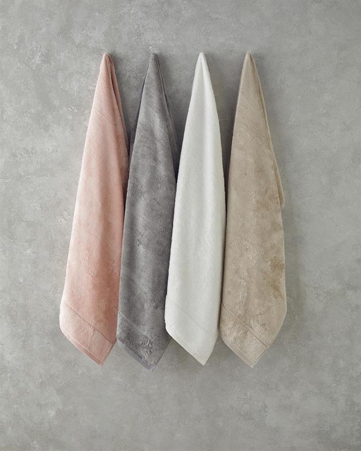 frunzos Bambus Prosop De Baie 70x140 cm Gri