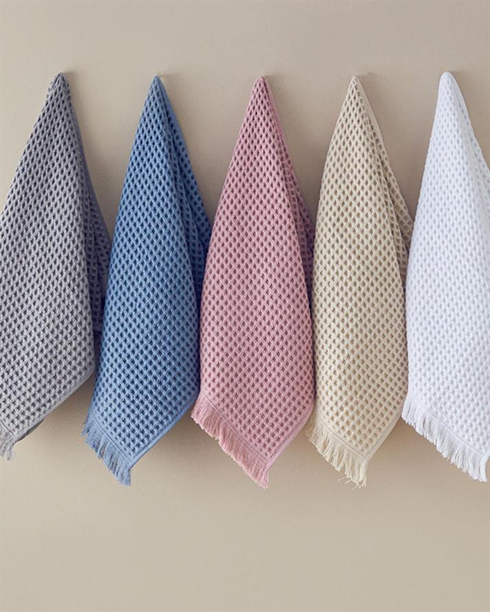 Sofya Cottony Waffle  PROSOP DE BAIE 70x140 cm Bej.