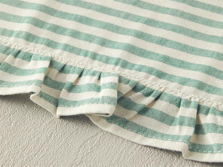 Prosop de bucătărie, Breton Stripe, bumbac, 30x50 cm, verde