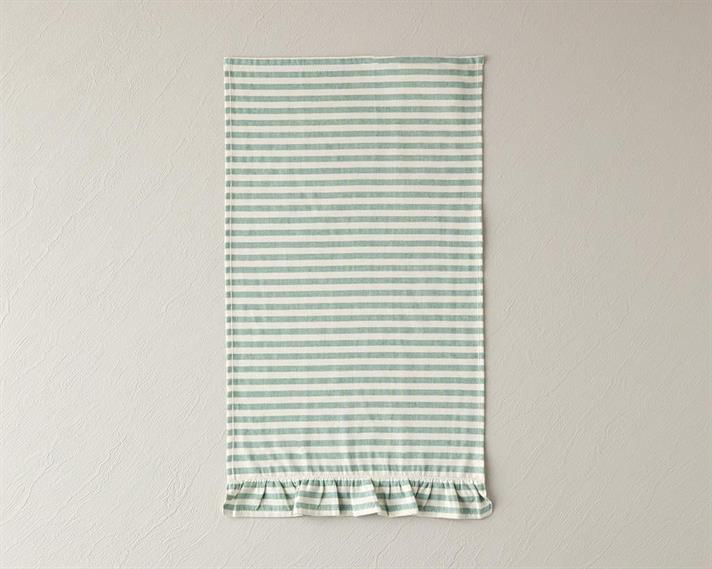 Prosop de bucătărie, Breton Stripe, bumbac, 30x50 cm, verde