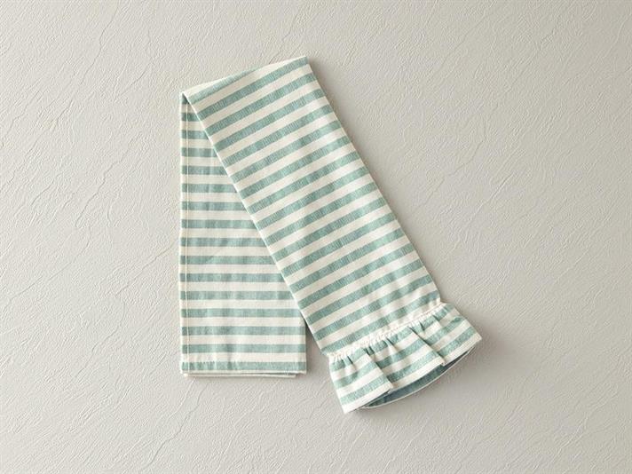 Prosop de bucătărie, Breton Stripe, bumbac, 30x50 cm, verde