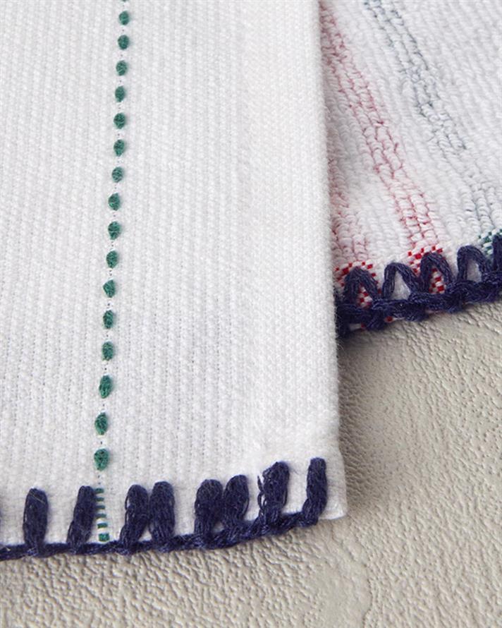 Cotton Drying Cloth 30x50 cm White