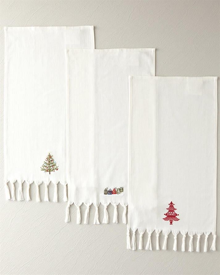 Cotton Drying Cloth 30x50 cm White