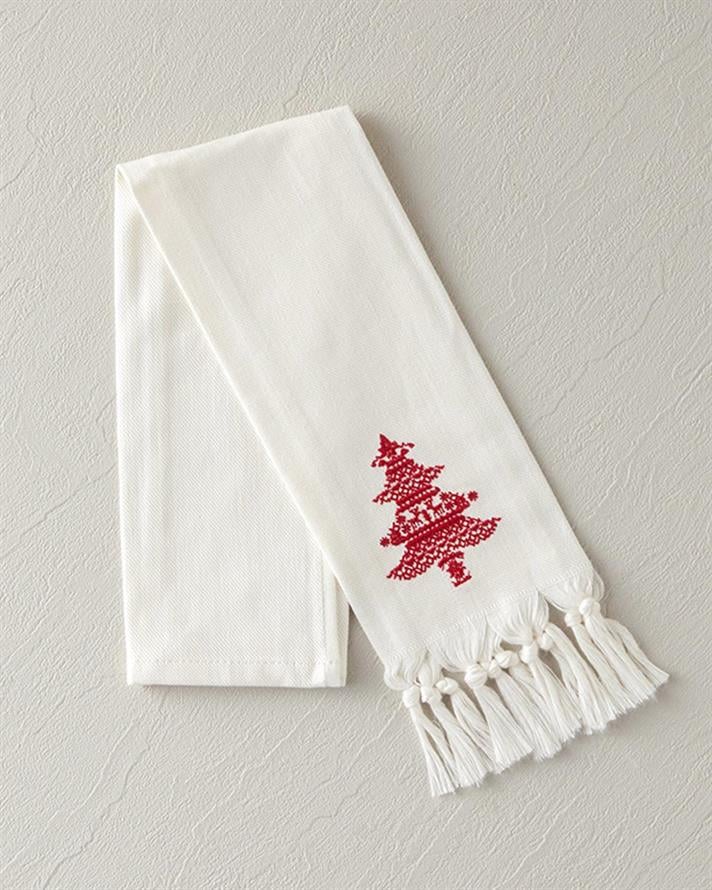 Cotton Drying Cloth 30x50 cm White