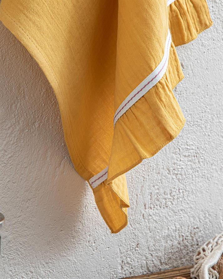 Mussola Cotton Drying Cloth 40x60 cm Yellow