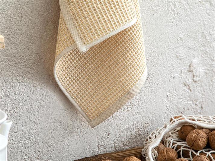 Relief Cotton Drying Cloth 30x50 cm Yellow