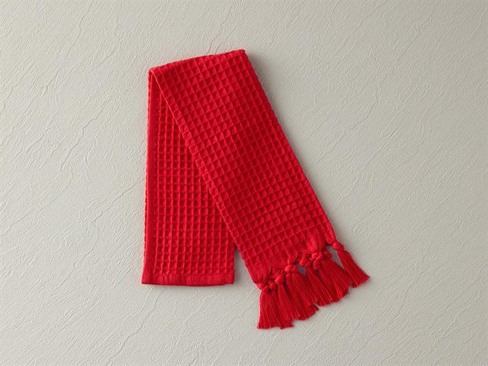 Prosop de bucătărie, The Waffle, bumbac, 30x50 cm, roșu