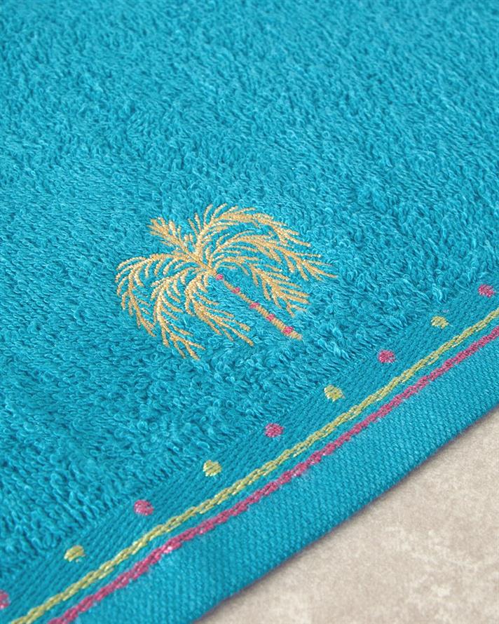 Jacquard Lavetă Uscare 30x50 cm Albastru