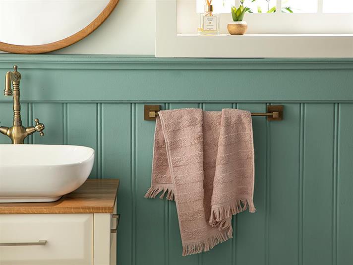 Prosop de față, Adorn, bumbac, 50x70 cm, nude