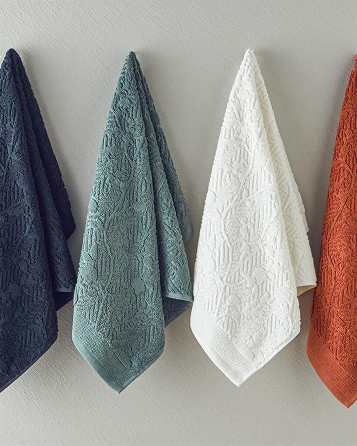 Prosop de față, Alyssa, bumbac, 50x80 cm, ecru