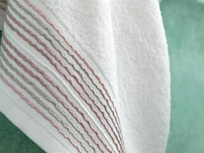 Prosop de față, Arıanna, bumbac, 50x70 cm, ecru