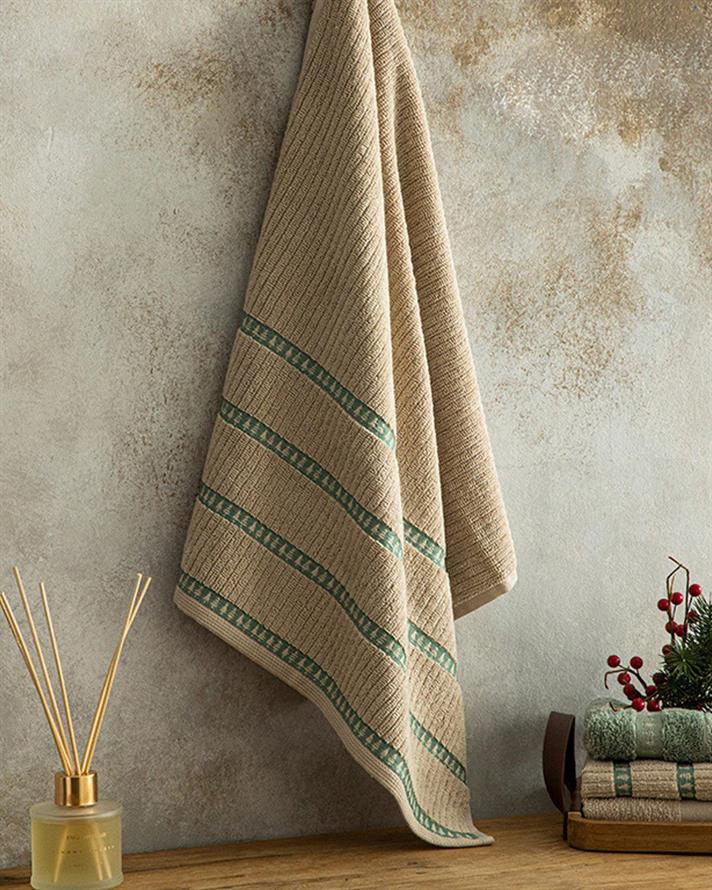 Prosop de față, Camino, bumbac, 50x70 cm, bej