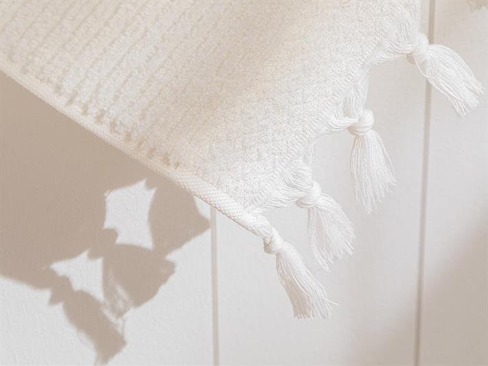 Prosop de față, Lima, bumbac, 50x70 cm, ecru