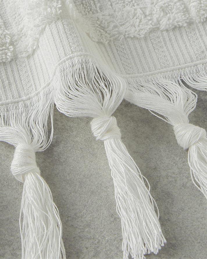 Prosop de față, Marvin, bumbac, 50x80 cm, ecru