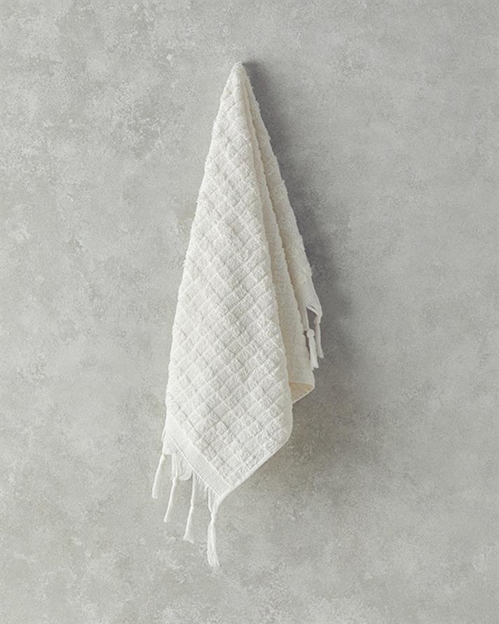 Prosop de față, Marvin, bumbac, 50x80 cm, ecru