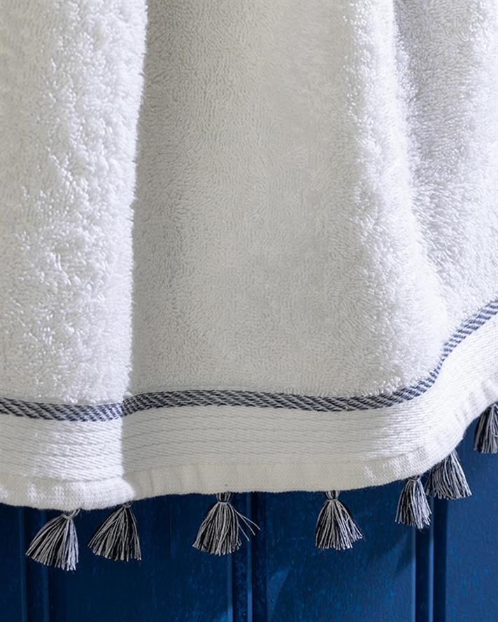 Prosop de față, Mila, bumbac, 50x70 cm, bleumarin