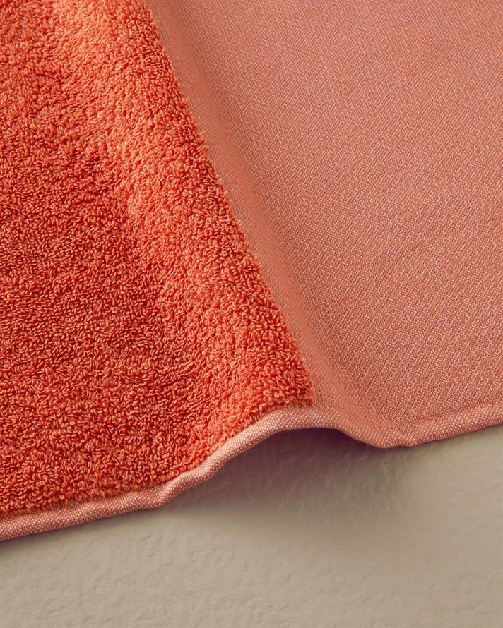 Prosop de față, Mix Blend, bumbac-poliester, 50x80 cm, portocaliu